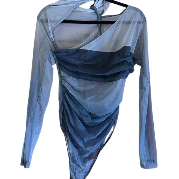 Keep You Guessing Mesh Bodysuit - Picture 1 of 2